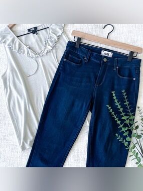 PAIGE Verdugo ankle jeans.